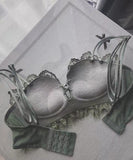 ブラ下着2点セット 新作 レース ゴージャス 大人かわいい MY9-CDML-001