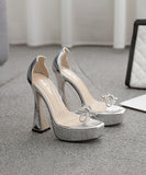 2色 ハイヒール 透明 サンダル 可愛い 履きやすい ダイヤモンド 痛くない XH5-XL-JJM-3415-8