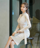 ミニドレス キャバドレス レース パーティー 宴会 MY2-ZED887334E