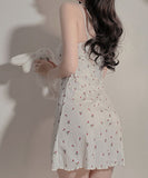 INS 花柄 大人かわいい 清楚感 ルームウェア パジャマ MY8016-GR1314