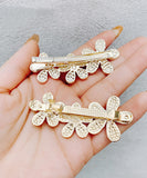 ヘアピン 花柄 ピカピカ 髪留め 韓国 ファッション かわいい 超お得 MY9040