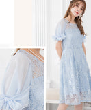 高級 レース 姉 アフター 二次会 同伴 キャバドレス ロングドレス MY2103