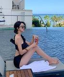 水着 モノキニ タンキニ 新作 フリル ワンショルダー MY7-AWY-6061