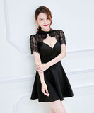 指名up 2色 レース 刺繍 ミニドレス キャバドレス えちえち MY2027-YM8432