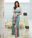 ドレス キャバドレス かわいい フリル パーティー クラブ MY2-ZED886553BH506