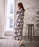 ロングドレス 新作 ゴージャス 高見え 花柄 MY2-ZED888890HY