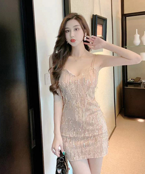 キャバドレス ミニドレス キラキラ セクシー 肌見せ 指名 新作 MY-MLS6000