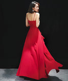 高見え フリル 宴会 パーティー ドレス 着痩せ 新作 XY2-MLS3681