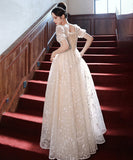 ロングドレス ゴージャス パーティードレス 演奏会 新年会 結婚式 披露宴 MY2-WS-W401