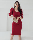 2色 キャバドレス ドレス ワンピース 背露出 肌見せ ゴージャス セクシー ZED880470E