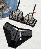 【上下セット】4色 かわいい レース 高品質 柔らかい 新作 ブラ パンツ 下着 MY9-XQ5311