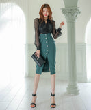 【上下セット】ひざ掛け ドレス 新作 ゴージャス レース 大人かわいい MY2-ZED880815-1E49