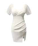 キャバドレス ミニドレス セクシー 谷間魅せ 指名up パーティードレス 同伴 MY2-YM8594