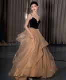 【自社手作り】ロングドレス パーティードレス ゴージャス 誕生日 結婚式 披露宴 MY2-YXZY-615