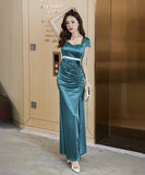 【4色】新作 ロングドレス キャバドレス キラキラ ゴージャス 高見え MY2-HY658