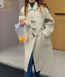 【2色】カシミヤ コート 高品質 手作り かわいい 新作 ゴージャス MYAS1WTQ238