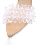 3色 ハイヒール スリッパ ダイヤモンド 履きやすい セクシー XH5-XL-BLE-128-80