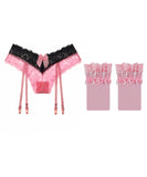 4色【セット】ガーターベルトセット セットアップ ベビードール 勝負 下着  MY8-ZR2203