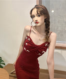 【4色】ミニドレス キャバドレス リボン かわいい ニット MY2-MLS6202