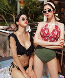 余裕ある女アピールビキニ 水着 レディース ビキニ   海 ビーチ プール リゾート 可愛い セクシー 大人 XY-DP-A18441