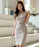 ミニドレス ワンピース 無地 ゴージャス 新作 かわいい MY2-ZED88978A07