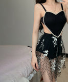 水着 刺繡 レース 海辺花火 可愛い ビキニXH7-SD22030