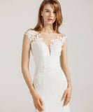 ロングドレス 刺繡 レース かわいい パーティードレス 結婚式 MY2-GSJZ-001