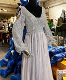 【即日発送可能】【1枚限定】【デザイナー手づくり絶品】ロングドレス パーティードレス キャバドレス キラキラ  YJ017