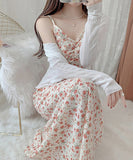 サンドレス ワンピース ドレス 新作 花柄 SNS映え 超人気 MY2-AMY3077