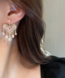 【8タイプ】ピアス ピンク系 新作 かわいい ゴージャス 高見え MY2-BY-HE9415