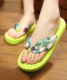 【2点目50％OFF】【9タイプ】ビーチサンダル 厚底 花柄 軽い 履き心地 おしゃれ  滑り止め MY5-WL-XMB001