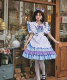 【8点セット】ハロウィン メイド かわいい ミニドレス キャバドレス 新作 MY2102