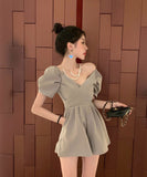 オールインワン ショートパンツ かわいい レディース 大人 MY2009