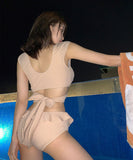 ビキニ 水着 かわいい モノキニ タンキニ フリル セクシー MY7-BY2649