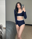 フィットネス 水着 レディース 体型カバー ２点セットsexy 長袖  ショーツ  XY-DP-A29016