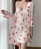 【2点セット】ハート 大人 かわいい セクシー パジャマ ルームウェア 新作 MY8-TYMXB2130