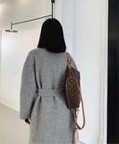 【3色】高品質 カシミヤ コート オーバーサイズ チェスターコート ウール 通勤 XH2-BQL88009