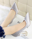 12色 異素材 透明 ヒール 美脚効果 履きやすい キャバ嬢 姉 MY5021