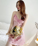 レオパード柄 3色 セクシー 姉 パジャマ ルームウェア スリップドレス MY8018