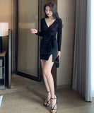 ミニドレス キャバドレス 大人 かわいい 新作入荷 セクシー ゴージャス MY2-YM8635