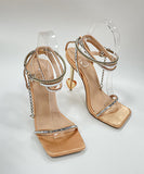 【7色】チェーン ハイヒール ダイヤモンド セクシー おしゃれ ユニークXH5‐XL‐MY-3295-1