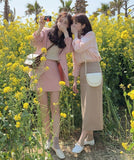 【2点セット】ミニドレス スーツ レース 新作 ゴージャス 高見え MY2-LYQ-820