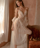 【2点セット】パジャマ セクシー 肌見せ 透け感 コージャス 大人かわいい MY8-GR19222+19217