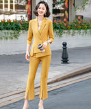 【6色】キャバスーツ エレガント 気質 非対称 おしゃれ 着瘦せ XH2-XS-YLS-880