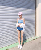 フリル 可愛い お洒落 水着 レディース 体型カバー MY7001