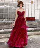 【4色】手作り ロングドレス パーティードレス 新作 披露宴 新年会 宴会 MY2-YXZY-614