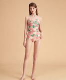 【スカート付き・2点セット】水着 ビキニ モノキニ タンキニ 新作 かわいい 露出控え 体型カバー 着瘦せ MY7-GM-ADN-5