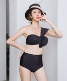 ビキニ ワンショルダー デザイン セクシー かわいい 韓国 海 MY7008