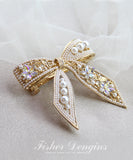 リボン キラキラ ピカピカ かわいい 高品質 髪留め ヘアピン MY9041