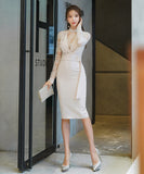 ミニドレス キャバドレス レース パーティー 宴会 MY2-ZED887334E